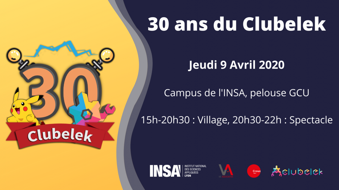 Le Clubelek fête ses 30 ans !