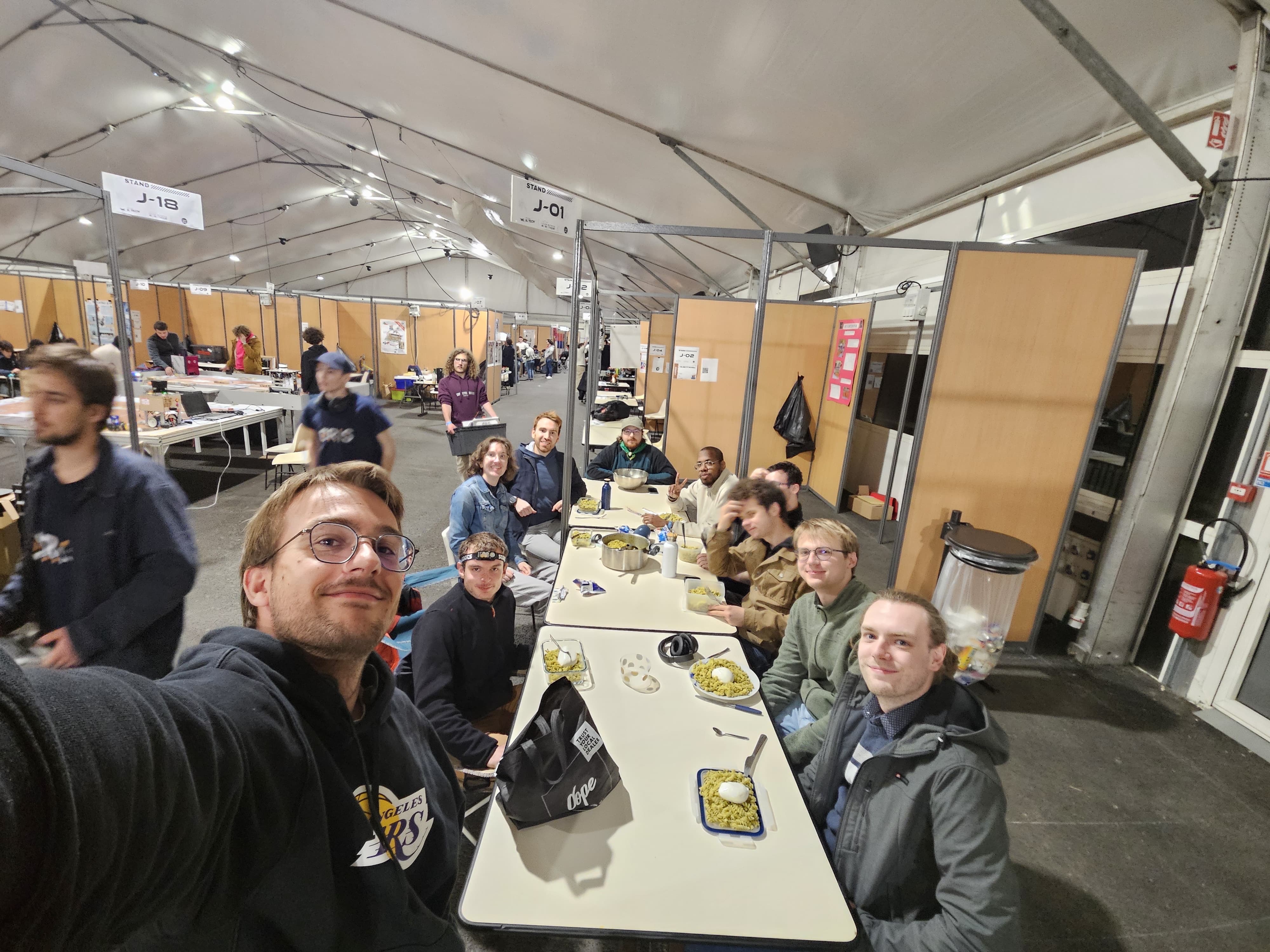 Photo de la team :)